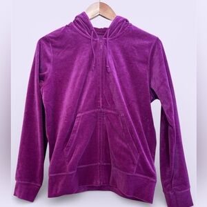 Uniqlo Velvet Tracksuit set Purple Pink (JP size L /US size S)
